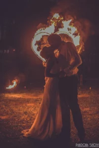 Огненное сердце - интерактив на свадьбу | Pandora Show