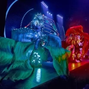 Клубное световое фрик шоу на вечеринку | Pandora Show